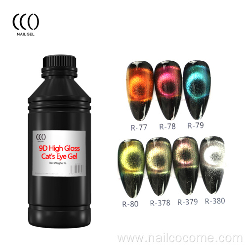 CCO high quality NEW tech 9D cat eye uv gel OEM Bulk